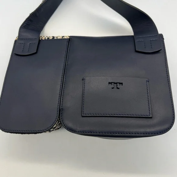 Tory Burch Sawyer Bag with Beaded Pouch - Picture 4 of 8